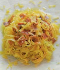 Tagliatelle al limone con prosciutto crudo | Ricette di ...